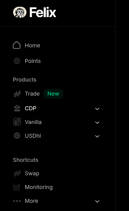 Felix navbar preview